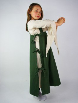 Mittelalter Wikinger Kelten Kinder Überkleid Baumwolle 14025